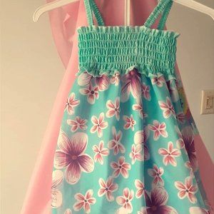 NWT Cute Girls Flower Sun Dress (4T)